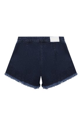 Детские джинсовые шорты ALBERTA FERRETTI JUNIOR синего цвета по цене 12500 руб., арт. 027843 | Фото 2 Детские джинсовые шорты ALBERTA FERRETTI JUNIOR синего цвета, арт. 027843 | Фото 2