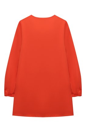 Детское хлопковое платье ALBERTA FERRETTI JUNIOR оранжевого цвета по цене 14900 руб., арт. 027819 | Фото 2 Детское хлопковое платье ALBERTA FERRETTI JUNIOR оранжевого цвета, арт. 027819 | Фото 2