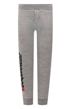 Женские хлопковые джоггеры DSQUARED2 серого цвета по цене 39950 руб., арт. S75KB0201/S25148 | Фото 1 Женские хлопковые джоггеры DSQUARED2 серого цвета, арт. S75KB0201/S25148 | Фото 1