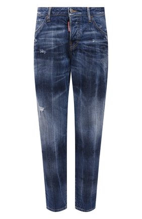 Женские джинсы DSQUARED2 синего цвета по цене 43900 руб., арт. S72LB0396/S30309 | Фото 1 Женские джинсы DSQUARED2 синего цвета, арт. S72LB0396/S30309 | Фото 1
