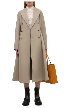 Женские кожаные ботинки GUCCI черного цвета по цене 94700 руб., арт. 643900/DS800 | Фото 2 Женские кожаные ботинки GUCCI черного цвета, арт. 643900/DS800 | Фото 2