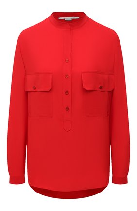 Женская шелковая блузка STELLA MCCARTNEY красного цвета по цене 53750 руб., арт. 531899/SY206 | Фото 1 Женская шелковая блузка STELLA MCCARTNEY красного цвета, арт. 531899/SY206 | Фото 1