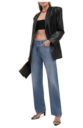 Женский топ-бандо из вискозы STELLA MCCARTNEY черного цвета по цене 18300 руб., арт. 344787/S7230 | Фото 2 Женский топ-бандо из вискозы STELLA MCCARTNEY черного цвета, арт. 344787/S7230 | Фото 2 (Длина (для топов): Укороченные; Материал внешний: Вискоза; Стили: Гламурный; Кросс-КТ: без рукавов; Рукава: С открытыми плечами)