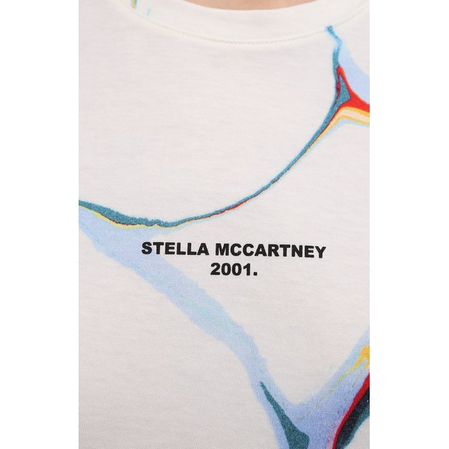 фото Хлопковая футболка stella mccartney