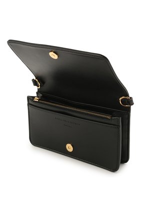 Женская сумка stella logo mini STELLA MCCARTNEY черного цвета по цене 43950 руб., арт. 700134/W8542 | Фото 4 Женская сумка stella logo mini STELLA MCCARTNEY черного цвета, арт. 700134/W8542 | Фото 4