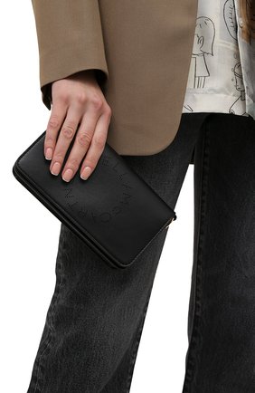Женская сумка stella logo mini STELLA MCCARTNEY черного цвета по цене 43950 руб., арт. 700134/W8542 | Фото 5 Женская сумка stella logo mini STELLA MCCARTNEY черного цвета, арт. 700134/W8542 | Фото 5