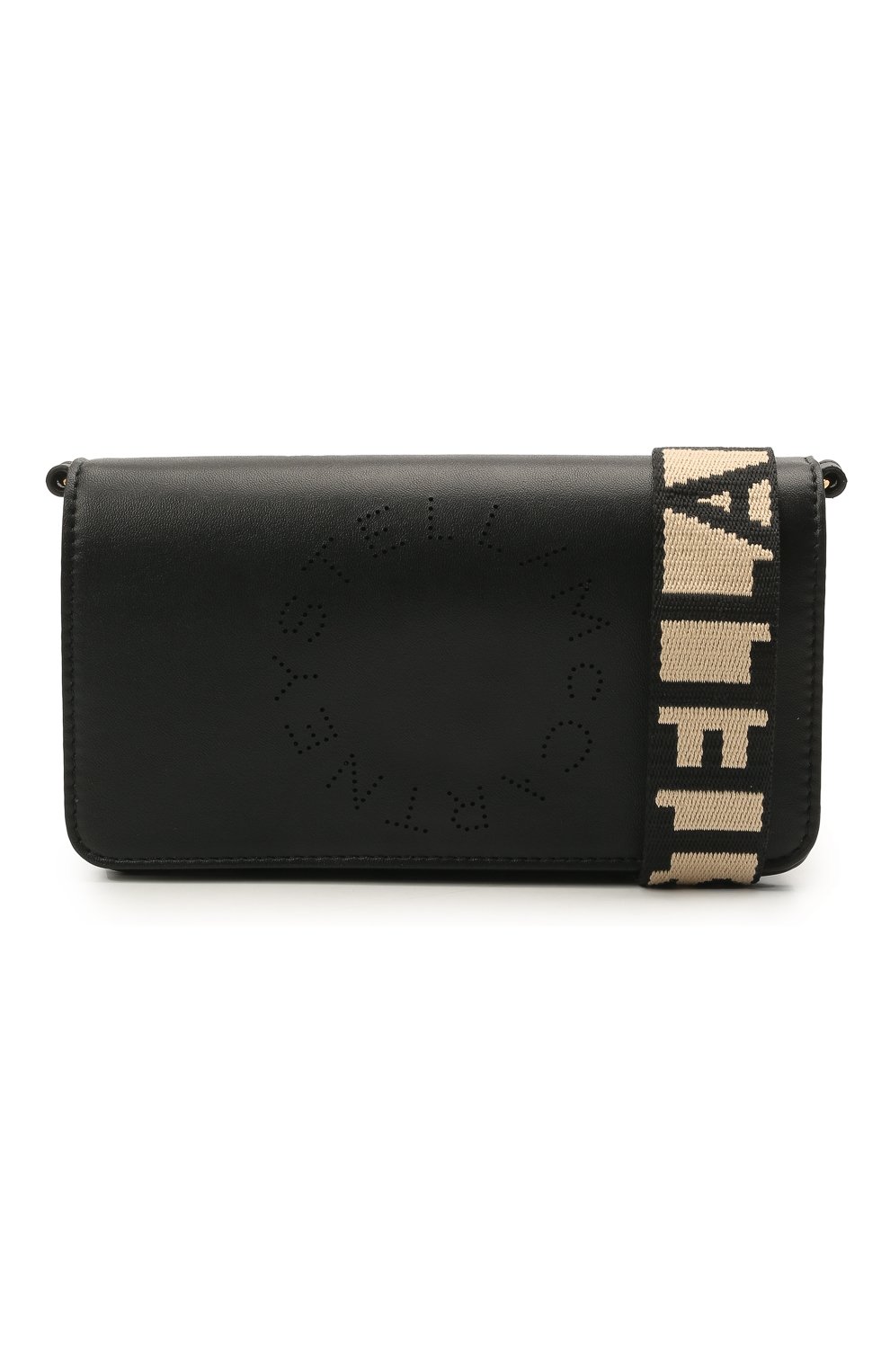 Женская сумка stella logo mini STELLA MCCARTNEY черного цвета по цене 43950 руб., арт. 700134/W8542 | Фото 6 Женская сумка stella logo mini STELLA MCCARTNEY черного цвета, арт. 700134/W8542 | Фото 6