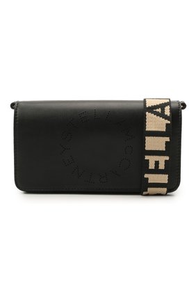 Женская сумка stella logo mini STELLA MCCARTNEY черного цвета по цене 43950 руб., арт. 700134/W8542 | Фото 6 Женская сумка stella logo mini STELLA MCCARTNEY черного цвета, арт. 700134/W8542 | Фото 6