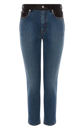 Женские джинсы ALEXANDER MCQUEEN синего цвета по цене 104000 руб., арт. 653410/QZADD | Фото 1 Женские джинсы ALEXANDER MCQUEEN синего цвета, арт. 653410/QZADD | Фото 1
