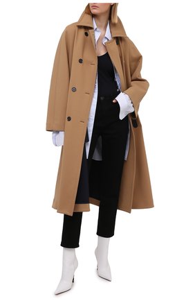 Женские кожаные ботильоны VETEMENTS белого цвета по цене 133500 руб., арт. WE51B0300W 2471 | Фото 2 Женские кожаные ботильоны VETEMENTS белого цвета, арт. WE51B0300W 2471 | Фото 2