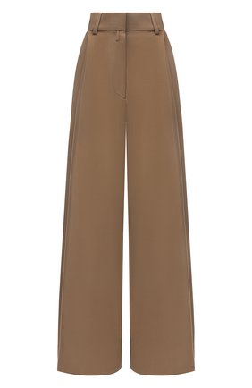 Женские брюки из шерсти и вискозы DRIES VAN NOTEN светло-коричневого цвета по цене 69950 руб., арт. 211-10945-2301 | Фото 1 Женские брюки из шерсти и вискозы DRIES VAN NOTEN светло-коричневого цвета, арт. 211-10945-2301 | Фото 1