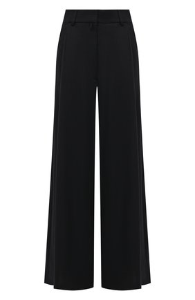 Женские шерстяные брюки DRIES VAN NOTEN темно-синего цвета по цене 82100 руб., арт. 211-10945-2155 | Фото 1 Женские шерстяные брюки DRIES VAN NOTEN темно-синего цвета, арт. 211-10945-2155 | Фото 1