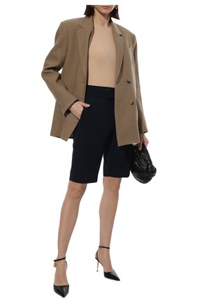 Женские шорты DRIES VAN NOTEN темно-синего цвета по цене 56300 руб., арт. 211-10907-2031 | Фото 2 Женские шорты DRIES VAN NOTEN темно-синего цвета, арт. 211-10907-2031 | Фото 2 (Стили: Кэжуэл; Материал внешний: Синтетический материал, Шерсть; Женское Кросс-КТ: Шорты-одежда; Длина Ж (юбки, платья, шорты): Мини; Региональные ограничения белый список (Axapta Mercury): RU)
