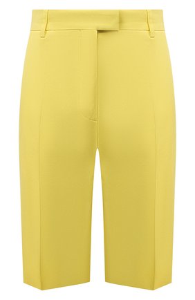 Женские шорты из хлопка и вискозы DRIES VAN NOTEN желтого цвета по цене 35700 руб., арт. 211-10906-2109 | Фото 1 Женские шорты из хлопка и вискозы DRIES VAN NOTEN желтого цвета, арт. 211-10906-2109 | Фото 1