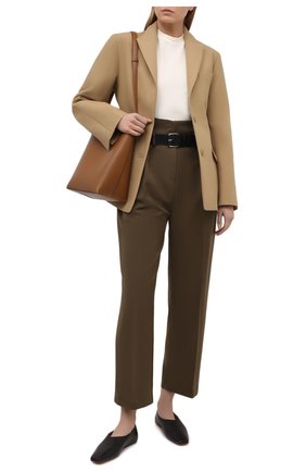 Женский хлопковый жакет THE FRANKIE SHOP бежевого цвета по цене 29750 руб., арт. JK SBH KR 09 | Фото 2 Женский хлопковый жакет THE FRANKIE SHOP бежевого цвета, арт. JK SBH KR 09 | Фото 2