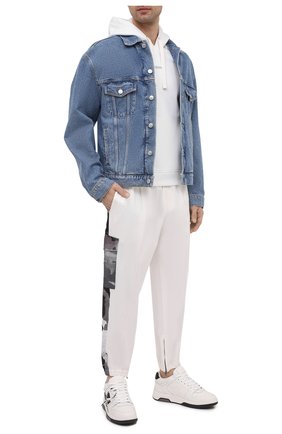 Мужские кожаные кеды out of office OFF-WHITE белого цвета по цене 33950 руб., арт. 0MIA189R21LEA0010110 | Фото 2 Мужские кожаные кеды out of office OFF-WHITE белого цвета, арт. 0MIA189R21LEA0010110 | Фото 2