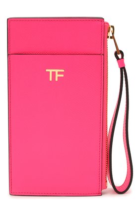 Женский кожаный футляр для кредитный карт TOM FORD фуксия цвета по цене 56800 руб., арт. S0336T-LCL143 | Фото 1 Женский кожаный футляр для кредитный карт TOM FORD фуксия цвета, арт. S0336T-LCL143 | Фото 1