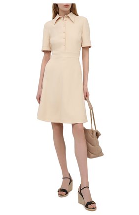 Женские кожаные босоножки GUCCI черного цвета по цене 56250 руб., арт. 646311/A3N00 | Фото 2 Женские кожаные босоножки GUCCI черного цвета, арт. 646311/A3N00 | Фото 2