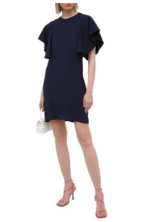 Женское платье STELLA MCCARTNEY темно-синего цвета по цене 79950 руб., арт. 602911/SCA06 | Фото 2 Женское платье STELLA MCCARTNEY темно-синего цвета, арт. 602911/SCA06 | Фото 2