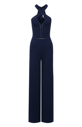 Женский комбинезон из вискозы STELLA MCCARTNEY темно-синего цвета по цене 146500 руб., арт. 602879/S2076 | Фото 1 Женский комбинезон из вискозы STELLA MCCARTNEY темно-синего цвета, арт. 602879/S2076 | Фото 1