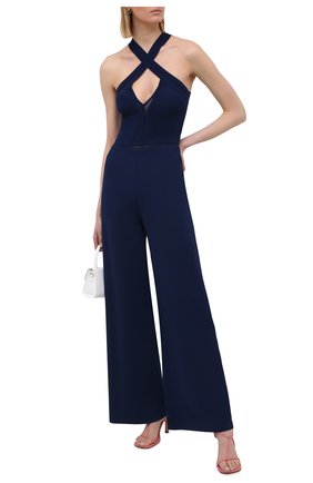 Женский комбинезон из вискозы STELLA MCCARTNEY темно-синего цвета по цене 146500 руб., арт. 602879/S2076 | Фото 2 Женский комбинезон из вискозы STELLA MCCARTNEY темно-синего цвета, арт. 602879/S2076 | Фото 2