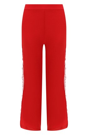 Женские шерстяные брюки STELLA MCCARTNEY красного цвета по цене 69950 руб., арт. 581719/S2235 | Фото 1 Женские шерстяные брюки STELLA MCCARTNEY красного цвета, арт. 581719/S2235 | Фото 1