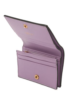 Женские кожаный кошелек la medusa VERSACE черного цвета по цене 41200 руб., арт. DPDI058/DVIT4T | Фото 3 Женские кожаный кошелек la medusa VERSACE черного цвета, арт. DPDI058/DVIT4T | Фото 3