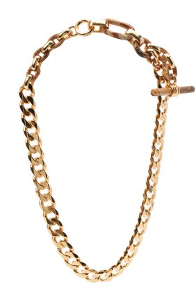 Женское колье BOTTEGA VENETA золотого цвета по цене 182500 руб., арт. 649221/VE3B1 | Фото 1 Женское колье BOTTEGA VENETA золотого цвета, арт. 649221/VE3B1 | Фото 1
