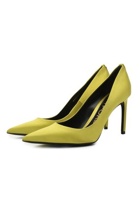Женские текстильные туфли t-screw TOM FORD зеленого цвета по цене 56800 руб., арт. W2326T-STA | Фото 1 Женские текстильные туфли t-screw TOM FORD зеленого цвета, арт. W2326T-STA | Фото 1