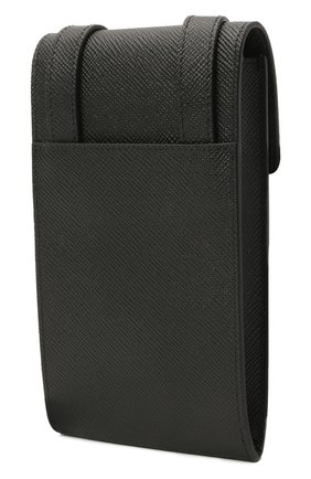 Чехол для iphone SERAPIAN черного цвета по цене 29050 руб., арт. SREVLMSL716310A | Фото 2 Чехол для iphone SERAPIAN черного цвета, арт. SREVLMSL716310A | Фото 2