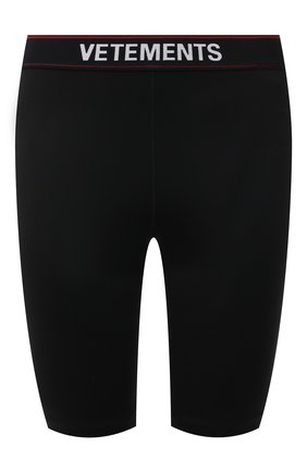 Женские шорты VETEMENTS черного цвета по цене 27450 руб., арт. WE51PA600B 2605/BLACK | Фото 1 Женские шорты VETEMENTS черного цвета, арт. WE51PA600B 2605/BLACK | Фото 1