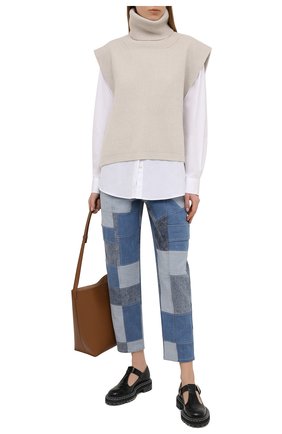 Женские джинсы STELLA MCCARTNEY синего цвета по цене 153000 руб., арт. 602563/S0H23 | Фото 2 Женские джинсы STELLA MCCARTNEY синего цвета, арт. 602563/S0H23 | Фото 2 (Длина (брюки, джинсы): Стандартные; Материал внешний: Хлопок, Деним; Стили: Спорт-шик; Кросс-КТ: Деним; Детали: Нашивки; Силуэт Ж (брюки и джинсы): Бойфренды; Региональные ограничения белый список (Axapta Mercury): RU)