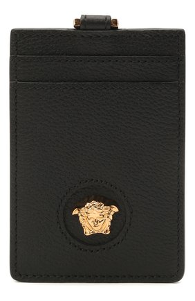 Женский кожаный футляр для кредитных карт la medusa VERSACE черного цвета по цене 30700 руб., арт. DP3I100/DVIT5T | Фото 1 Женский кожаный футляр для кредитных карт la medusa VERSACE черного цвета, арт. DP3I100/DVIT5T | Фото 1