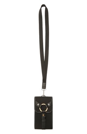 Текстильный чехол для iphone VERSACE черного цвета по цене 51100 руб., арт. DP88431/DNY24 | Фото 4 Текстильный чехол для iphone VERSACE черного цвета, арт. DP88431/DNY24 | Фото 4