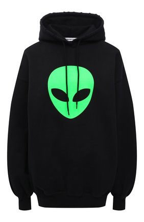 Женский хлопковое худи BALENCIAGA черного цвета по цене 76050 руб., арт. 641529/TJV95 | Фото 1 Женский хлопковое худи BALENCIAGA черного цвета, арт. 641529/TJV95 | Фото 1