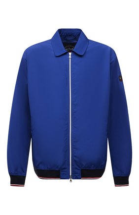 Мужской бомбер PAUL&SHARK синего цвета по цене 52100 руб., арт. 21412225/GQS/3XL-6XL | Фото 1 Мужской бомбер PAUL&SHARK синего цвета, арт. 21412225/GQS/3XL-6XL | Фото 1