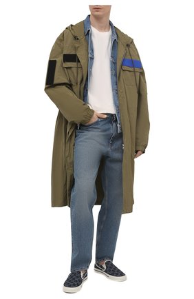 Мужская парка DRIES VAN NOTEN хаки цвета по цене 116500 руб., арт. 211-20517-2312 | Фото 2 Мужская парка DRIES VAN NOTEN хаки цвета, арт. 211-20517-2312 | Фото 2