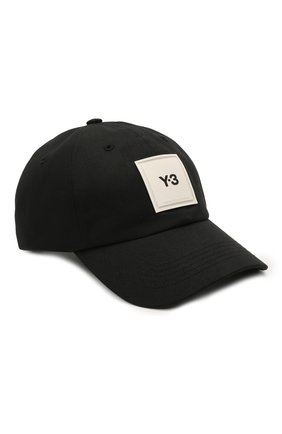 Мужской хлопковая бейсболка Y-3 черного цвета по цене 7365 руб., арт. GT6379/W | Фото 1 Мужской хлопковая бейсболка Y-3 черного цвета, арт. GT6379/W | Фото 1