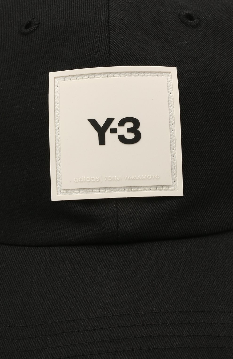 Мужской хлопковая бейсболка Y-3 черного цвета по цене 7365 руб., арт. GT6379/W | Фото 3 Мужской хлопковая бейсболка Y-3 черного цвета, арт. GT6379/W | Фото 3