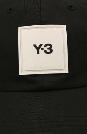 Мужской хлопковая бейсболка Y-3 черного цвета по цене 7365 руб., арт. GT6379/W | Фото 3 Мужской хлопковая бейсболка Y-3 черного цвета, арт. GT6379/W | Фото 3