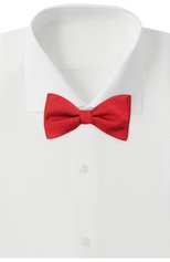 Мужской шелковый галстук-бабочка LANVIN красного цвета, арт. 2050/B0W TIE | Фото 2 (Материал: Текстиль, Шелк)