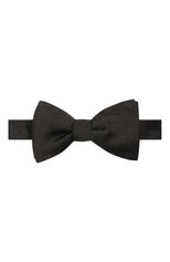Мужской шелковый галстук-бабочка LANVIN черного цвета, арт. 2050/B0W TIE | Фото 1 (Материал: Текстиль, Шелк)