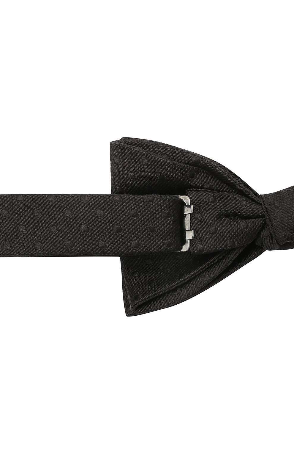 Мужской шелковый галстук-бабочка LANVIN черного цвета, арт. 2050/B0W TIE | Фото 3 (Материал: Текстиль, Шелк)