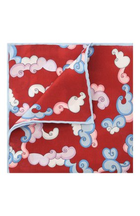 Мужской шелковый платок LANVIN бордового цвета по цене 6515 руб., арт. 2815/HANDKERCHIEF | Фото 1 Мужской шелковый платок LANVIN бордового цвета, арт. 2815/HANDKERCHIEF | Фото 1