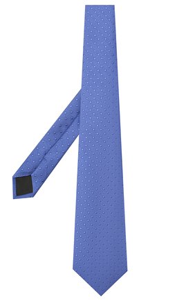 Мужской шелковый галстук LANVIN синего цвета по цене 9950 руб., арт. 2050/TIE | Фото 2 Мужской шелковый галстук LANVIN синего цвета, арт. 2050/TIE | Фото 2