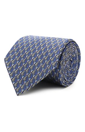 Мужской шелковый галстук LANVIN синего цвета по цене 9950 руб., арт. 2065/TIE | Фото 1 Мужской шелковый галстук LANVIN синего цвета, арт. 2065/TIE | Фото 1