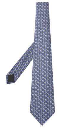 Мужской шелковый галстук LANVIN синего цвета по цене 9950 руб., арт. 2065/TIE | Фото 2 Мужской шелковый галстук LANVIN синего цвета, арт. 2065/TIE | Фото 2