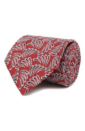 Мужской шелковый галстук LANVIN красного цвета по цене 11350 руб., арт. 2089/TIE | Фото 1 Мужской шелковый галстук LANVIN красного цвета, арт. 2089/TIE | Фото 1