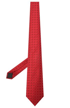 Мужской шелковый галстук LANVIN красного цвета по цене 9950 руб., арт. 2145/TIE | Фото 2 Мужской шелковый галстук LANVIN красного цвета, арт. 2145/TIE | Фото 2 (Материал: Шелк, Текстиль; Принт: С принтом)