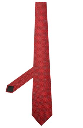 Мужской шелковый галстук LANVIN красного цвета по цене 9950 руб., арт. 2236/TIE | Фото 2 Мужской шелковый галстук LANVIN красного цвета, арт. 2236/TIE | Фото 2